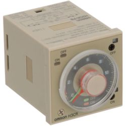 Omron H3CR-F8 AC100-240/DC100-125 8-Pin Socket 100VAC-240VAC/100VDC-125VDC Solid-State Twin Timer H3CR-F Series