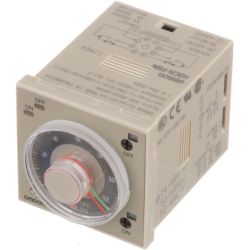 Omron H3CR-F8 AC24-48/DC12-48 8-Pin Socket 24VAC-48VAC/12VAC-48VDC Solid-State Twin Timer H3CR-F Series