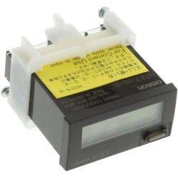 Omron H7ET-N-B Black Self-Powered Time Counter H7ET Series