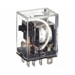 Omron LY1-DC24 1-Pole SPDT 15A 24VDC Bi-Power General Purpose Relay LY Series