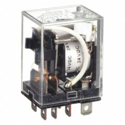 Omron LY1N-DC24 1-Pole SPDT with Operation Indicators 15A 24VDC Bi-Power General Purpose Relay LY Series