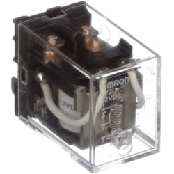 Omron LY2-DC12 2-Pole DPDT 10A 12VDC Bi-Power General Purpose Relay LY Series