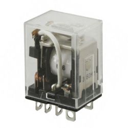 Omron LY2-DC6 2-Pole DPDT 10A 6VDC Bi-Power General Purpose Relay LY Series