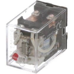 Omron LY2N-AC110/120 2-Pole DPDT with Operation Indicators 10A 110/120VAC Bi-Power General Purpose Relay LY Series