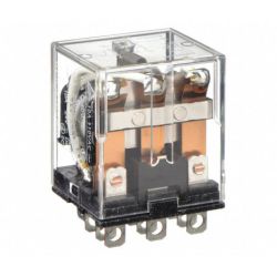Omron LY3-DC12 3-Pole 3PDT 10A 12VDC Bi-Power General Purpose Relay LY Series