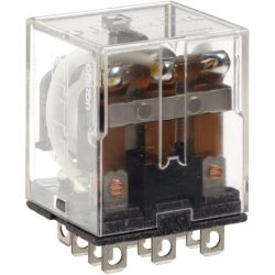Omron LY3-DC24 3-Pole 3PDT 10A 24VDC Bi-Power General Purpose Relays LY Series