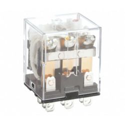 Omron LY3N-AC120 3-Pole 3PDT with Operation Indicators 10A 120VAC Bi-Power General Purpose Relay LY Series