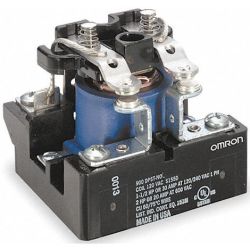 Omron MGN2A-AC120 Short Base DPST NO 120VAC Heavy Duty Power Relays MGN Series