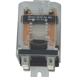 Omron MJN2CE-AC240 DPDT 20A 240VAC Flange General Purpose Relay MJN Series
