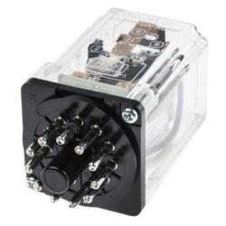 Omron MK2KP-UA-AC24 2 Poles Plug-in Terminals 24VAC Latching Relay MKK Series