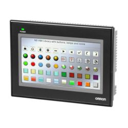 Omron NB7W-TW01B 7 inch TFT LCD Color 800 × 480 pixels USB Host Ethernet Operator Interface Terminal NB Series