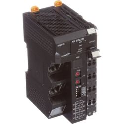 Omron NX-ECC201 NX-Series EtherCAT Coupler 2 Ports 250µs Cycle Time 63 I/O Units Max I/O Current 4A Screwless Push-in Connector End Cover