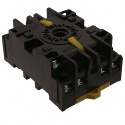 Omron P2CF-11-E Socket DIN Track Mounting Finger-Safe Type