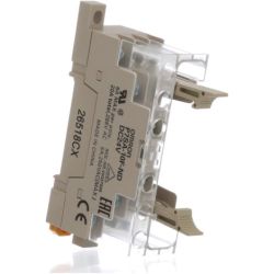 Omron P7SA-10F-ND DC24 4-Poles Front Mounting with Operation Indicator LED/Built-in Diode Screw Terminals 24VDC Base