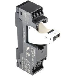 Omron P7SA-10F-ND-PU DC24 4-Poles Front Mounting with Operation Indicator LED/Built-in Diode Push-in Plus Terminals 24VDC Base