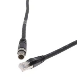 Omron V430-WE-1M Ethernet Communication Cable Straight Connector