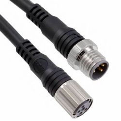 Omron XS3W-M8PVC3SS2M Round Water-Resistant Connectors (M8/S8) XS3 Series