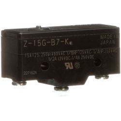 Omron Z-15G-B7-K 15 A 0.5mm Screw Terminal Pin Plunger General-Purpose Micro Switch Z Series