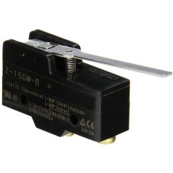 Omron Z-15GW-B 15 A 0.5mm Hinge Lever (Low OF) Screw Terminal General-Purpose Micro Switch Z Series