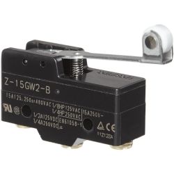 Omron Z-15GW2-B 15 A 0.5mm Hinge Roller Lever Screw Terminal General-Purpose Micro Switch Z Series