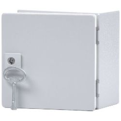 RITTAL 1549500 Wall Mounted E-Box Enclosure H: 200mm (7.87") W: 200mm (7.87") D: 120mm (4.72") IP66 NEMA 4X EB 1549.500