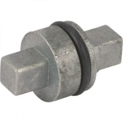RITTAL 2460000 Lock Insert 7 mm square L: 27 mm SZ 2460.000