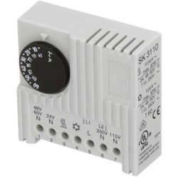 RITTAL 3110000 Thermostat Internal Enclosure H: 71mm (2.80") W: 71mm (2.80") D: 33mm (1.30") SK 3110.000