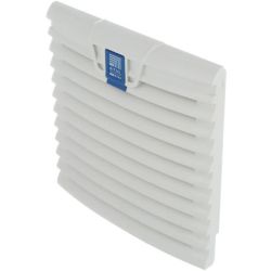 RITTAL 3239200 Outlet Filter Standard ABS H: 204mm (8.03") W: 204mm (8.03") D: 24mm (0.94") IP54 Including Filter Mat SK 3239.200