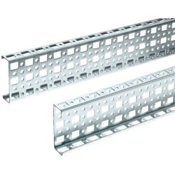 RITTAL 4377000 PS punched section without mounting flange 23 x 73mm x 695mm (27") for TS SE SZ 4377.000