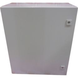 RITTAL 8017561 WM242010NC H: 600mm 24" W: 500mm 20" D: 250mm 10" IP66 NEMA 4 Left Hinged Door Two 1/4 Turn Locks Wallmounting Holes Carbon Steel Wall Mounted Enclosure WM AE 8017.561