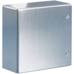 RITTAL 8017602 WM363612N4 H: 900mm 36" W: 900mm 36" D: 300mm 12" IP66 NEMA 4X Left Hinged Door Two 1/4 Turn Locks Blind Rivet Nuts Stainless Steel 304 Wall Mounted Enclosure WM AE 8017.602