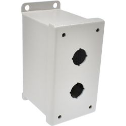 RITTAL 8017665 PB02225M1C H: 130mm (5.12") W: 69mm (2.72") D: 88mm (3.46") IP55 NEMA 4 NEMA 12 NEMA 13 Push Button Box PB 8017.665