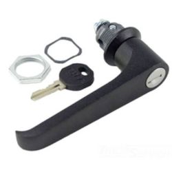 RITTAL 8018581 WMLHPL L-Handle Padlock for Carbon Steel WM Enclosures with 3-Point Latching 8018.581
