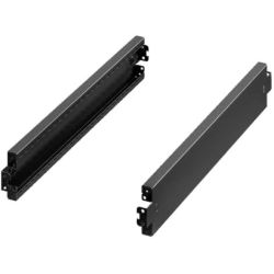 RITTAL 8640032 Base/Plinth Trim Panel, Side, 100 mm for Base/Plinth System VX, Carbon Steel 8640.032
