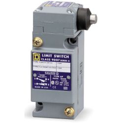 Schneider Electric 9007C62GD Limit Switch 9007 600V 10A c +Options 2 Normally Open and 2 Normally Close Stainless Steel Spring Return Plunger