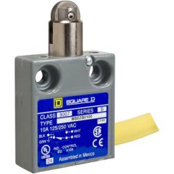 Schneider Electric 9007MS02S0206 Limit Switch 9007MS Miniature Parallel Roller Plunger 10A at 240VAC 1 Normally Open / 1 Normally Close 6 Feet of Cable Side NEMA 4, 6P, 13