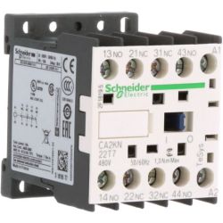 Schneider Electric CA2KN22T7 TeSys Micra Control Relays 2 Normally Open + 2 Normally Close Contacts &le; 690V 480 VAC Coil 50Hz/60Hz