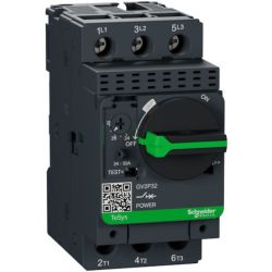 Schneider Electric GV2-P32 TeSys GV2 Manual Starters and Protectors Thermal Magnetic Circuit Breakers Rotary Handle 24A to 32A Screw Clamp Terminal