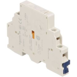 Schneider Electric GV AN11 TeSys GV2 and TeSys GV3 Manual Starter and Protector Auxiliary Contact Block 1 Normally Open and 1 Normally Close Side Mount Screw Clamp Terminal