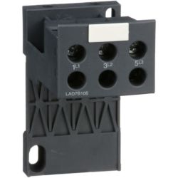 Schneider Electric LAD7B106 TeSys D Separate Mounting Kits for LRD01 to LRD35 and LR3D01 to LR3D35 Overload Relay Ring Tongue Connector