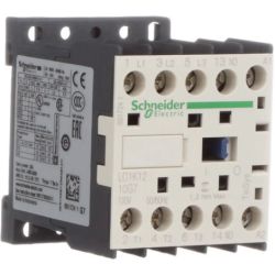Schneider Electric LC1K1210G7 TeSys Micra Contactors 3-Pole AC-3 480 VAC 7.5HP 12A - 1 Normally Open Auxiliary Contact 120 VAC Coil 50Hz/60Hz