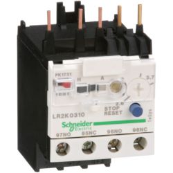 Schneider Electric LR2K0310 TeSys K Differential Thermal Overload Relays 2.6A to 3.7A Class 10A