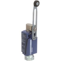 Schneider Electric XCKD2145N12 Limit Switch XC Standard XCKD Thermoplastic Plastic Roller Lever Variable Length 1 Normally Close + 1 Normally Open Snap 1/2 NPT