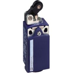 Schneider Electric XCKP2121N12 Limit Switch XC Standard XCKP Thermoplastic Plastic Roller Lever Plunger Horizontal 1 Normally Close + 1 Normally Open Snap 1/2 NPT