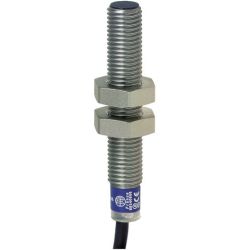 Schneider Electric XS1M08PC410 Inductive Proximity Sensor XS M8 Stainless Steel 1.5mm 4-Wire 12 VDC - 24 VDC IP67 Cable 2m
