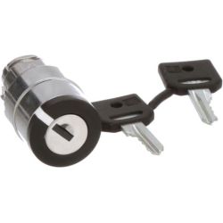 Schneider Electric ZB4BG6 Harmony XB4 22mm Pushbutton Keyed Selector Switches Operating Head Metal Black Key No 455 Ronis 2-Positions Momentary Right to Left