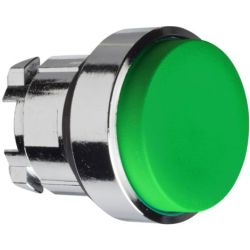 Schneider Electric ZB4BL3 Harmony XB4 22mm Pushbutton Operating Head Green Projecting Momentary Unmarked