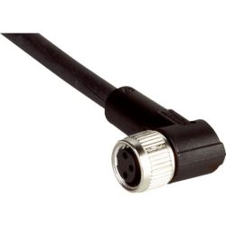 SICK 6025892 DOL-0803-W05MC Female M8 3-Pin Angled TPU Black 5m 3-Wire Unshielded IP65/IP67/IP68 Connecting Cable