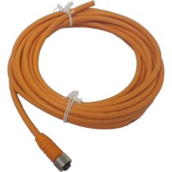 SICK 6020664 DOL-1208-G05MF Female M12 8-Pin Straight PVC Black 5m 8-Wire PVC Shielded IP67 Connecting Cable