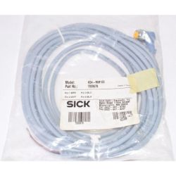 SICK 7020679 KD4-RIM125 Molded Cable M12 Female 4-Pin Right Angle PVC Gray 5m